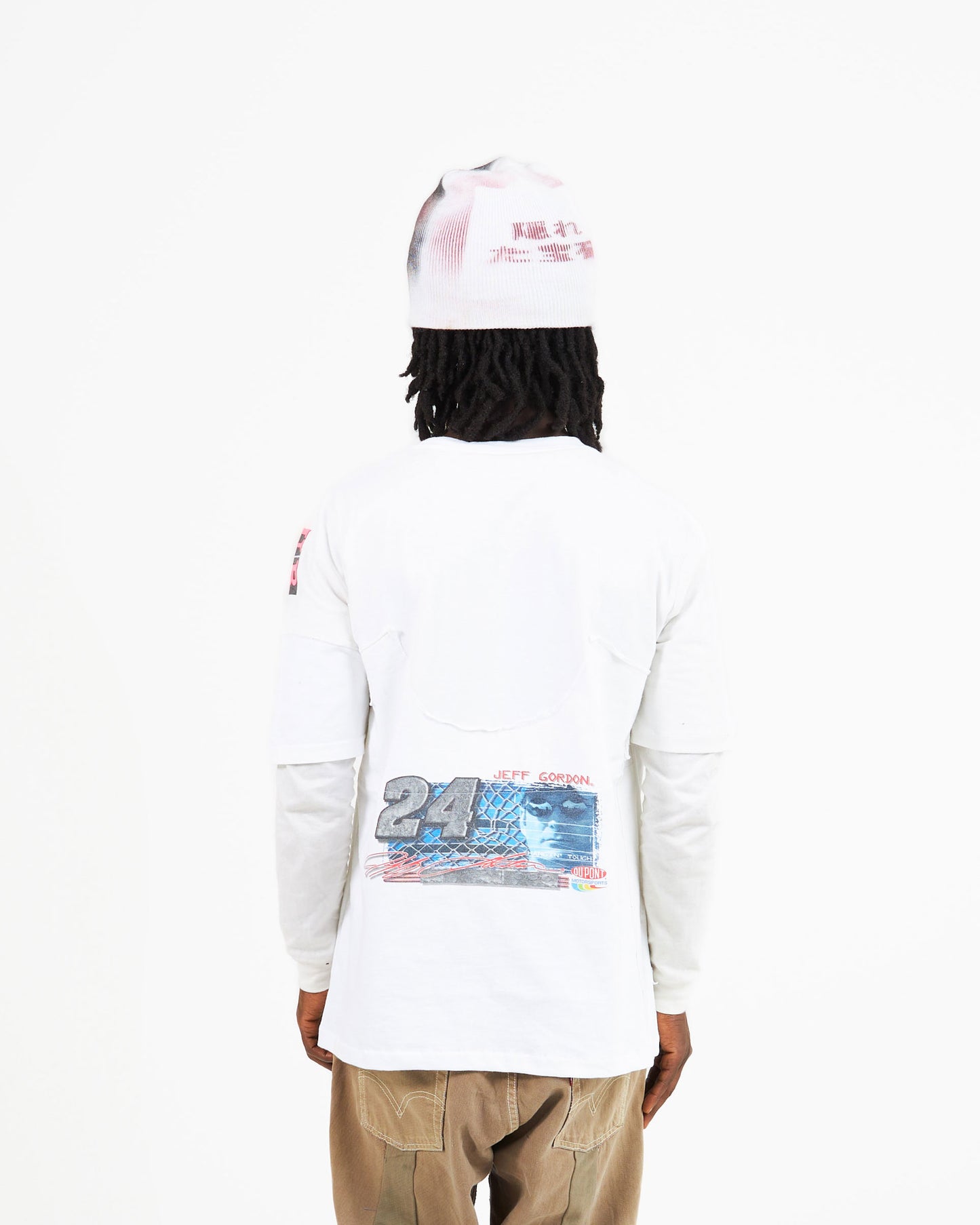 1of1 Patchwork T Shirt Racer White