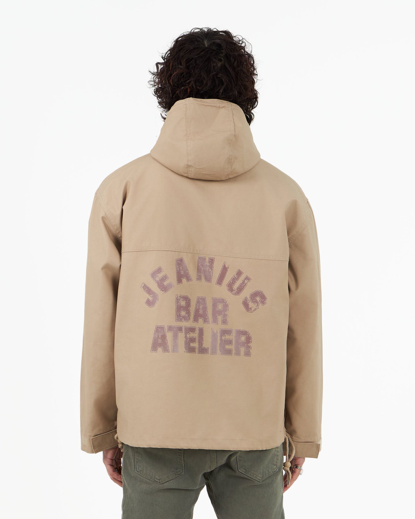 VARSITY ANORAK TAN