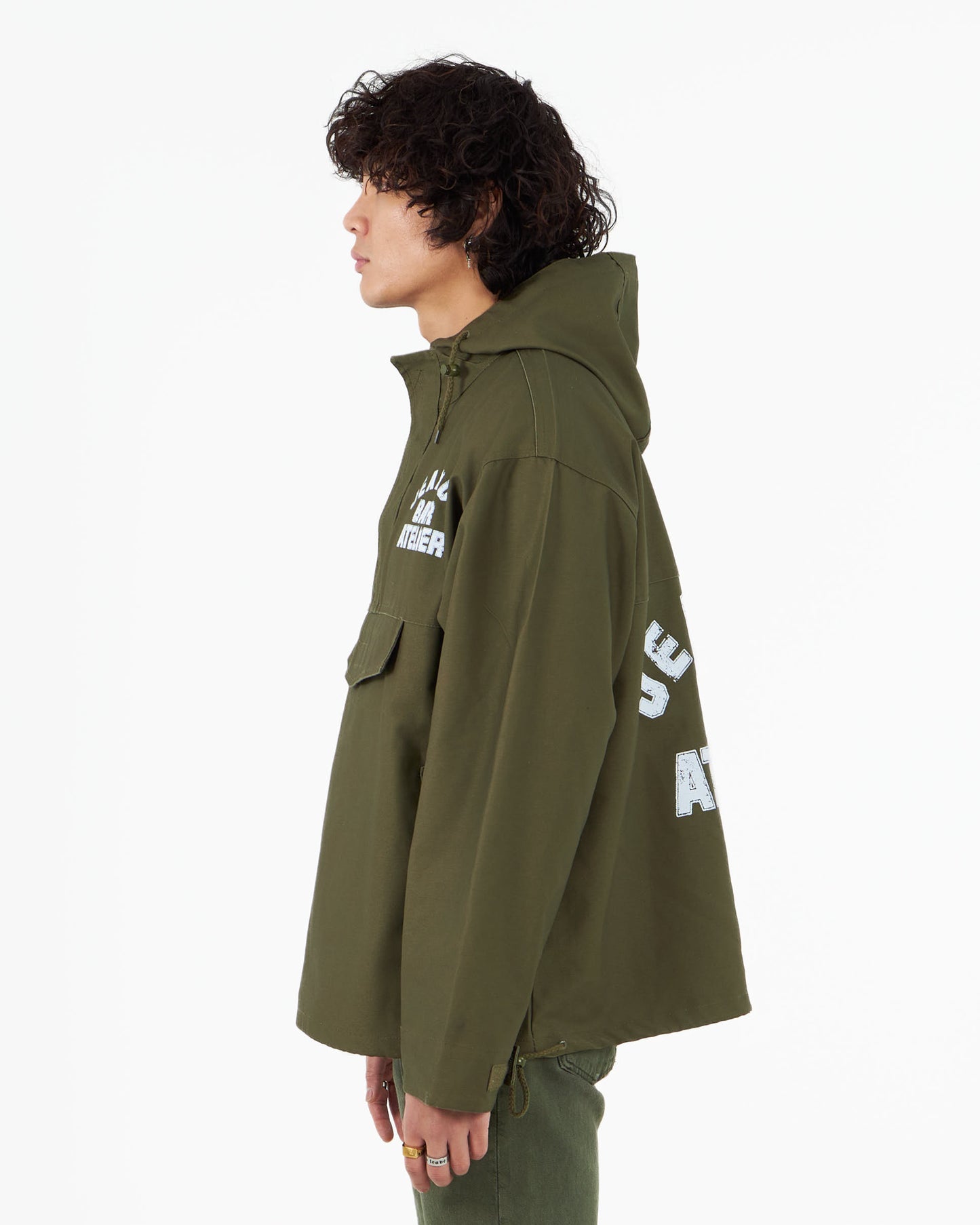 VARSITY ANORAK KHAKI
