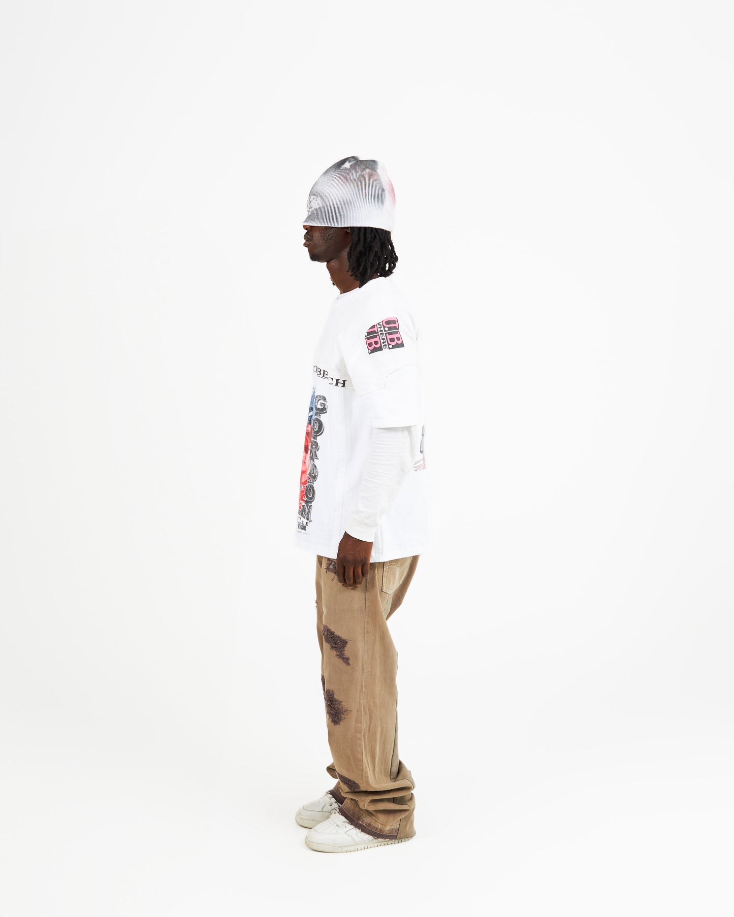 1of1 Brown Distressed Arch Denim