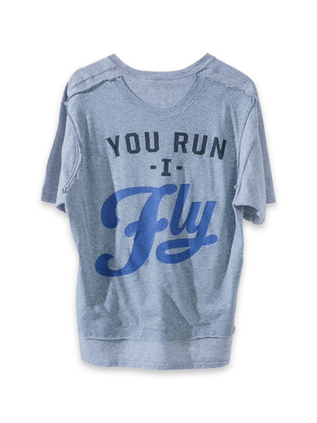 1of1 Patchwork T Shirt You Run I Fly