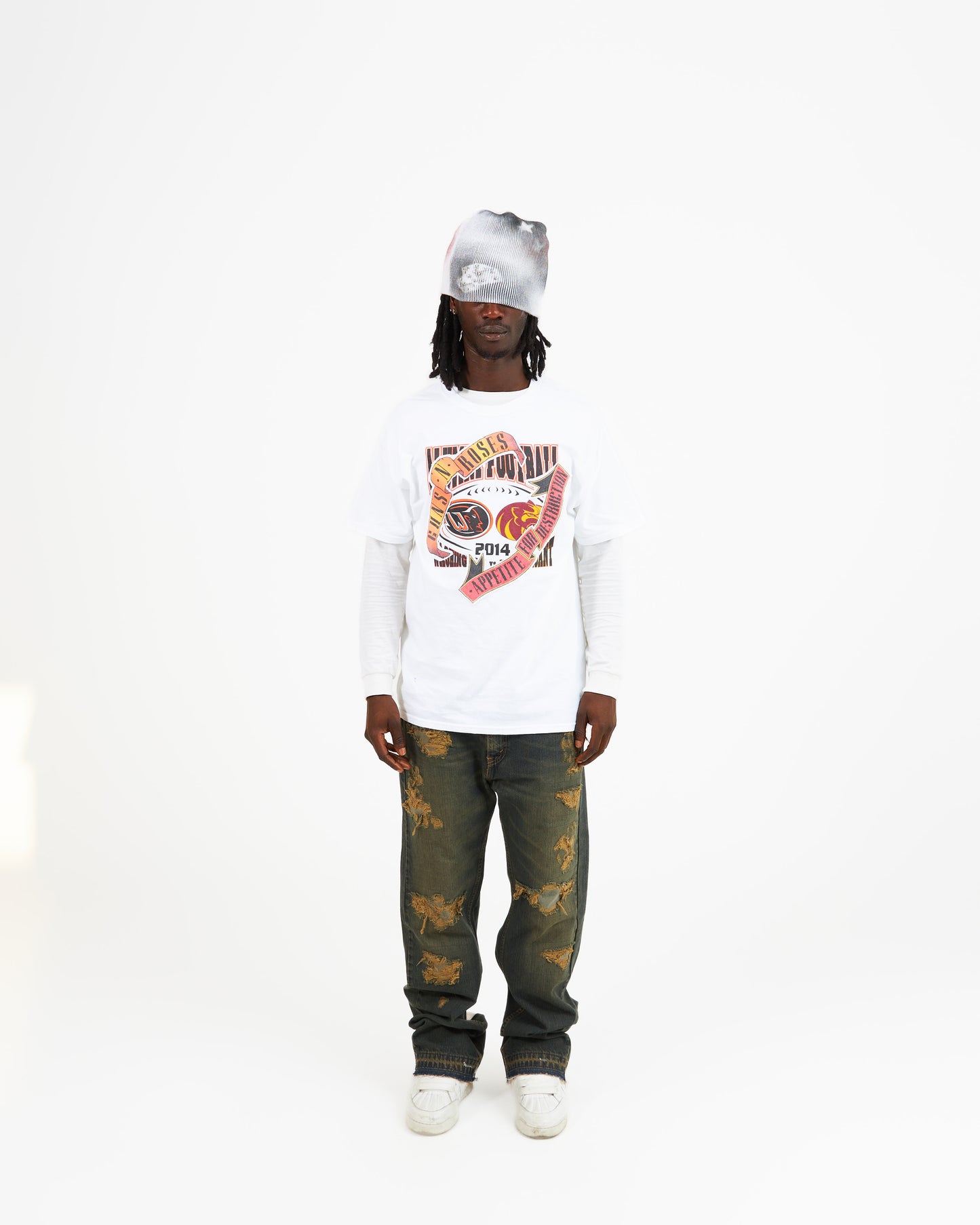 1of1 Oil Wash Distressed Arch Denim