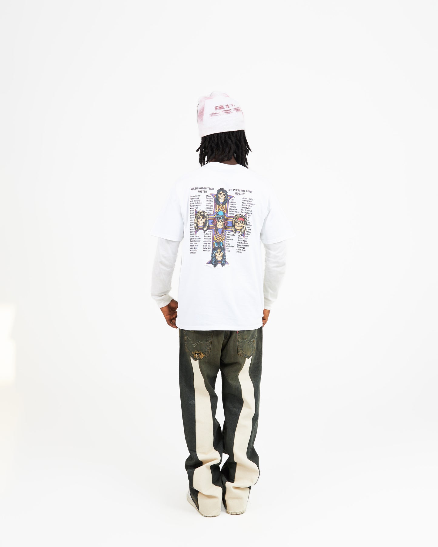 1of1 Oil Wash Distressed Arch Denim