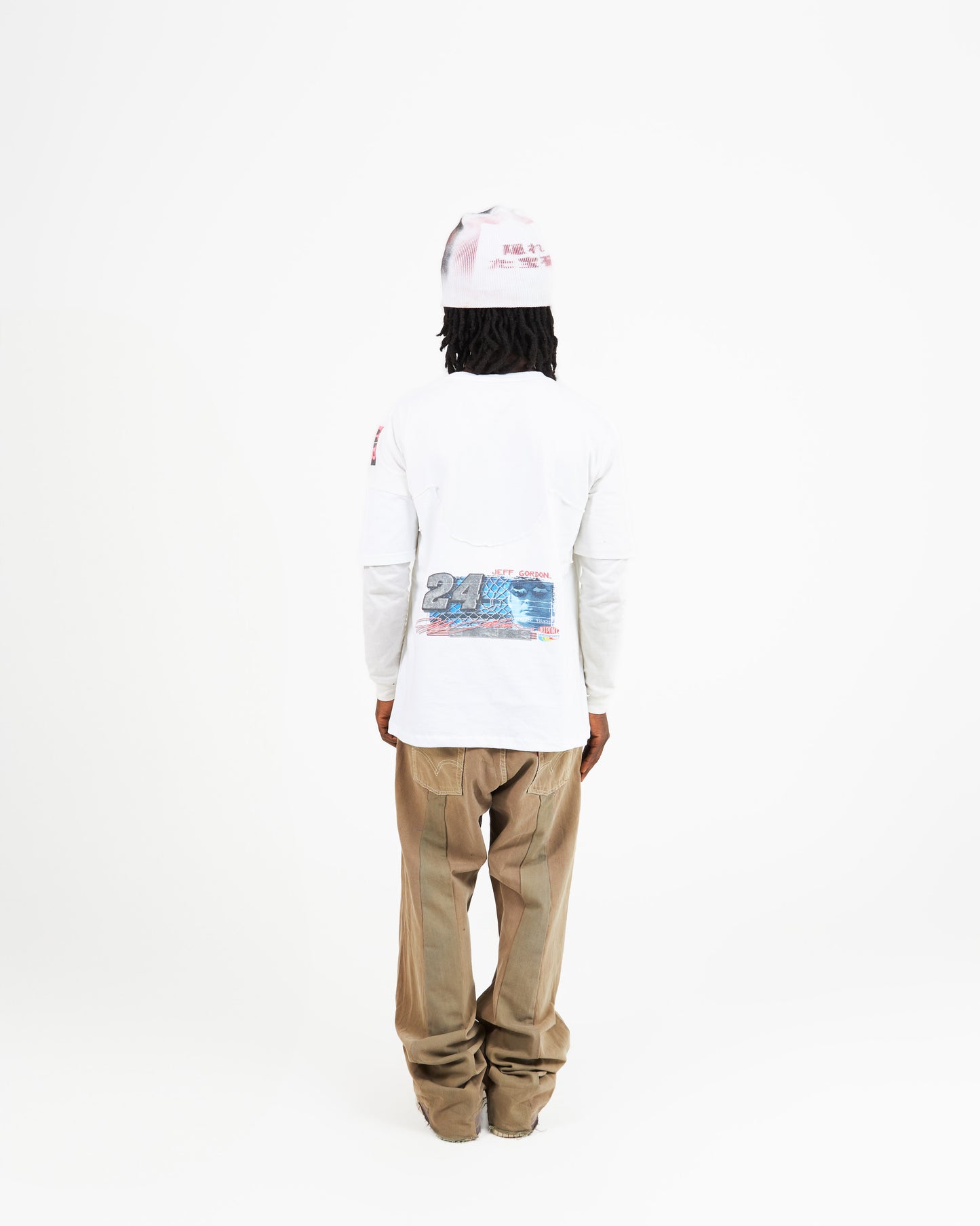 1of1 Brown Distressed Arch Denim