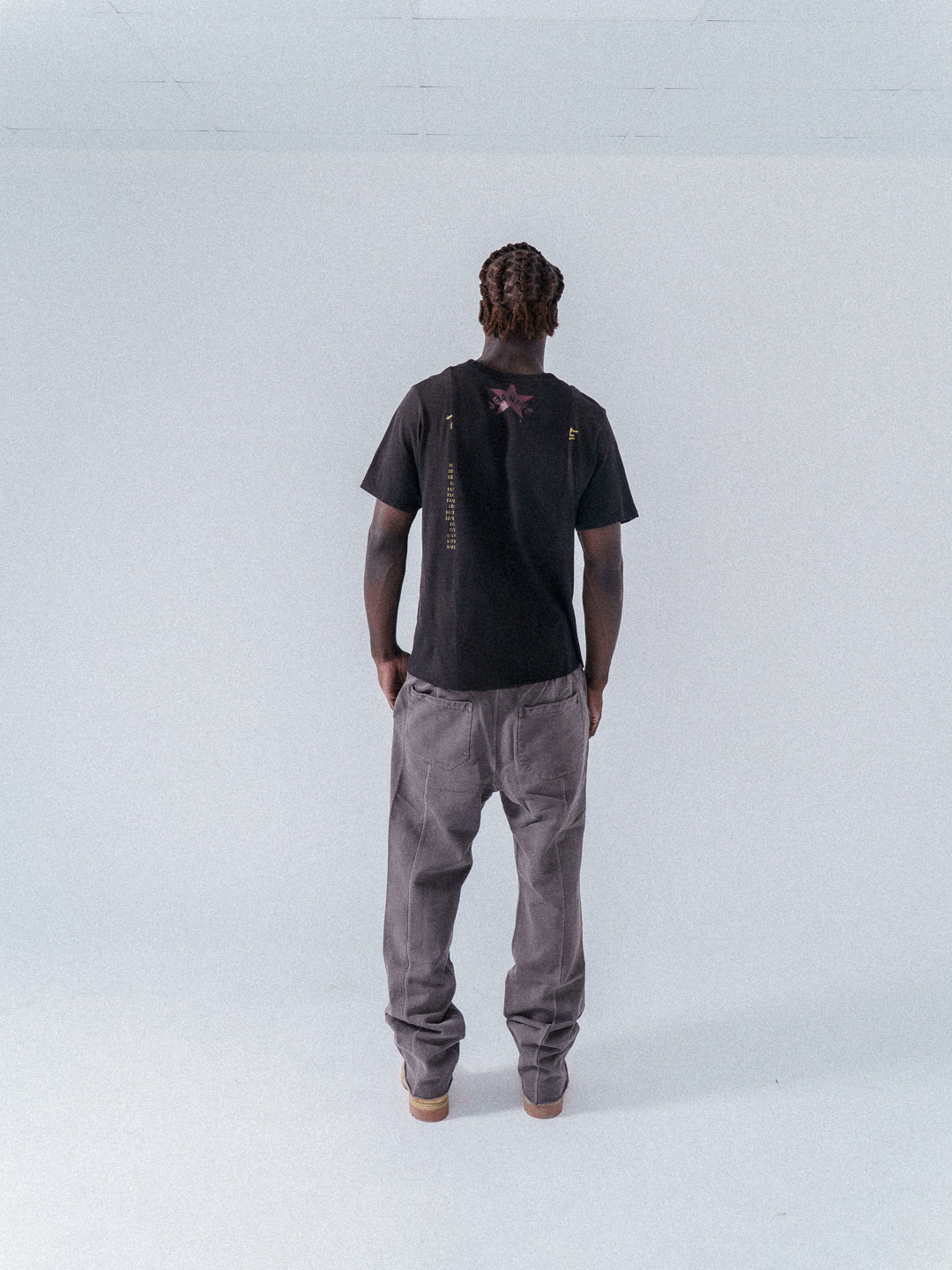 Western Stud Jogger Brown