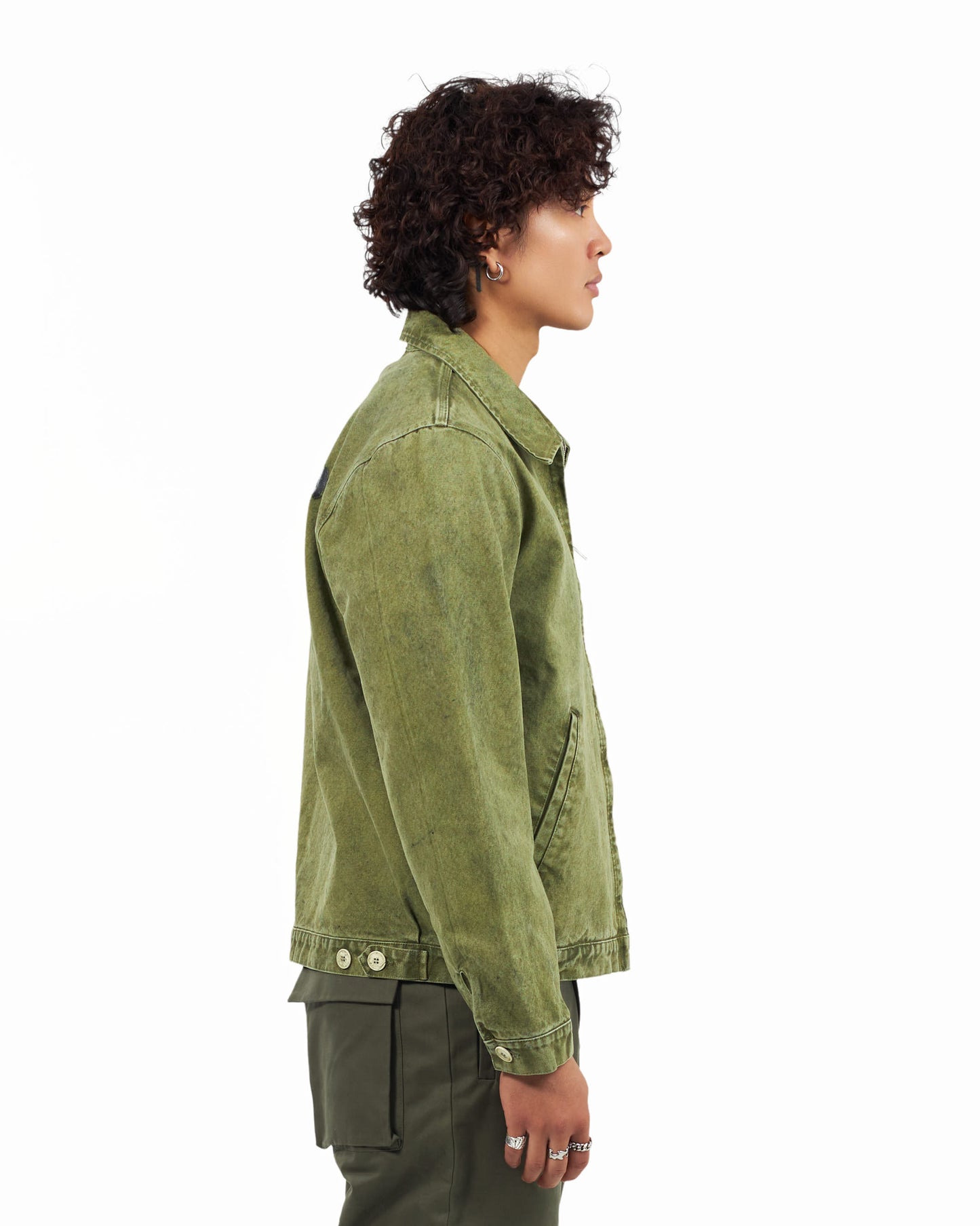 Varsity Jacket - Washed Khaki