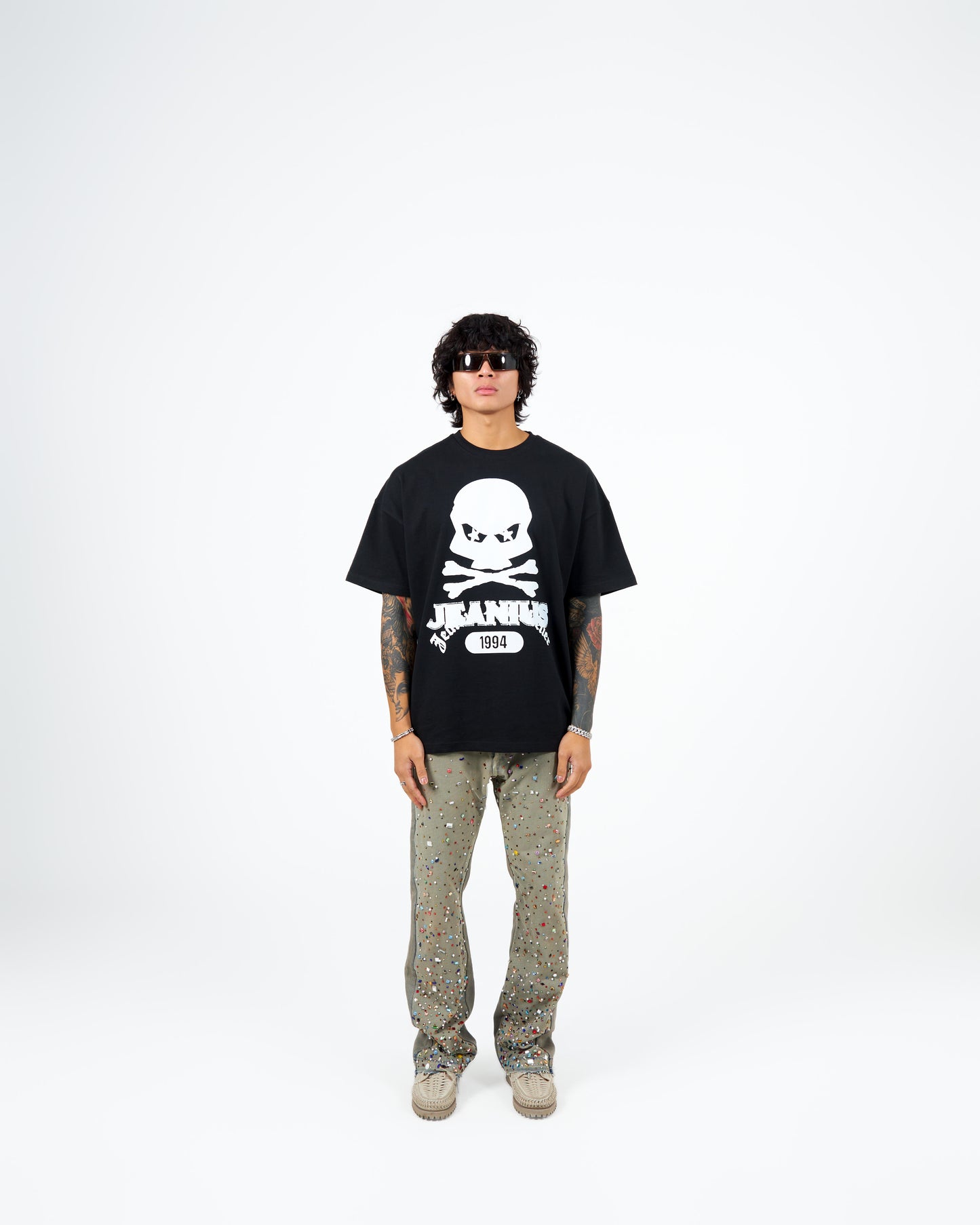 Skull T Shirt Black