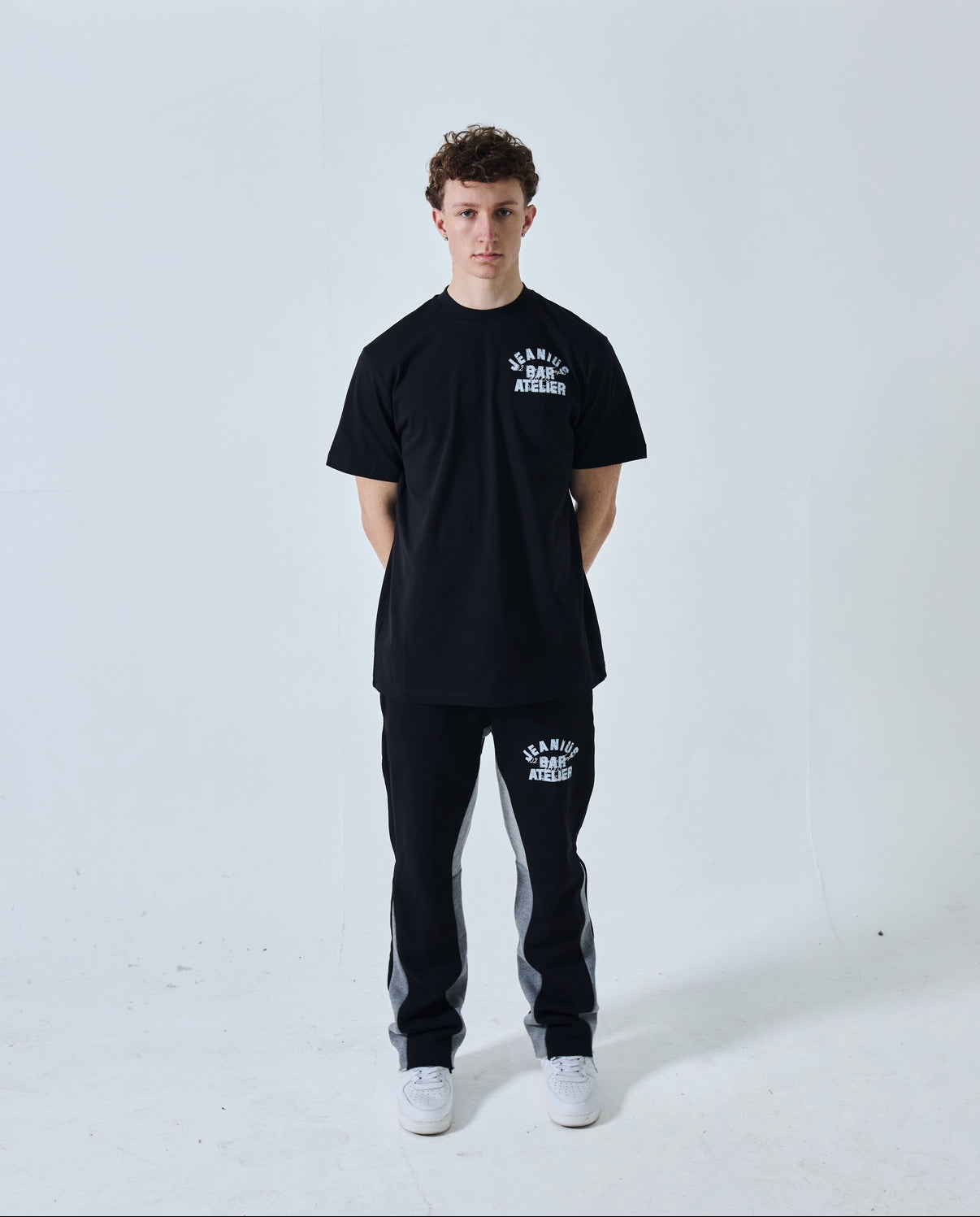 JEANIUS X MEET UP PARIS T SHIRT BLACK