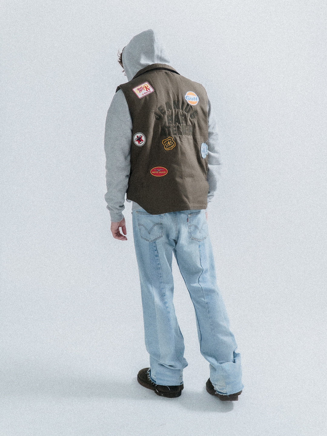 1of1 Khaki Multi Patch Gilet