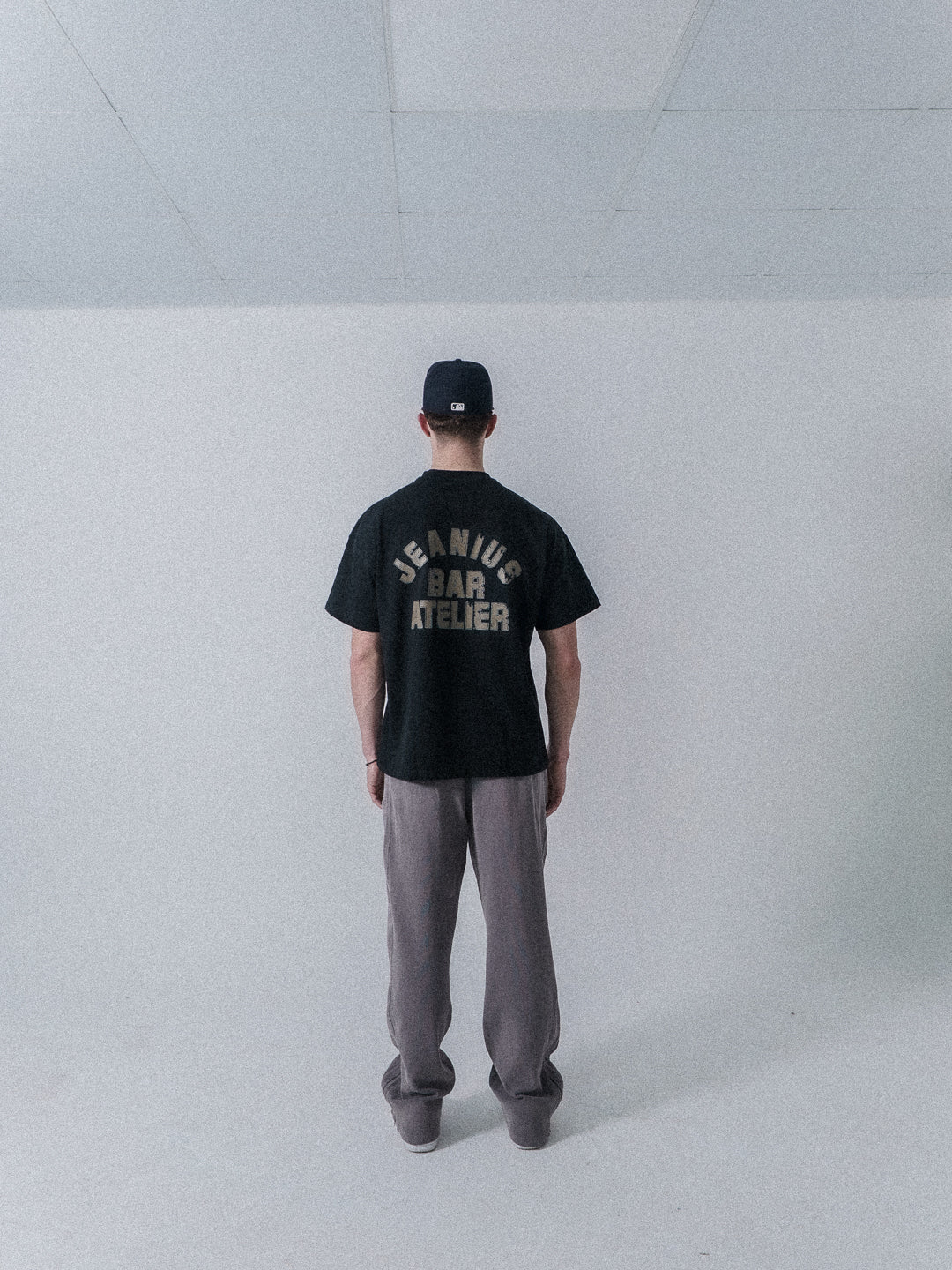 Varsity T- Shirt Black & Khaki