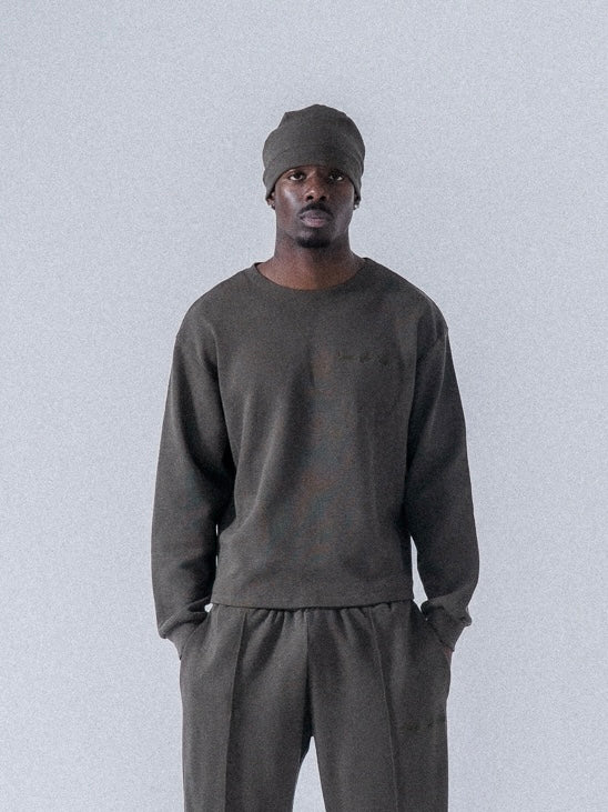 Waffle Longsleeve Khaki
