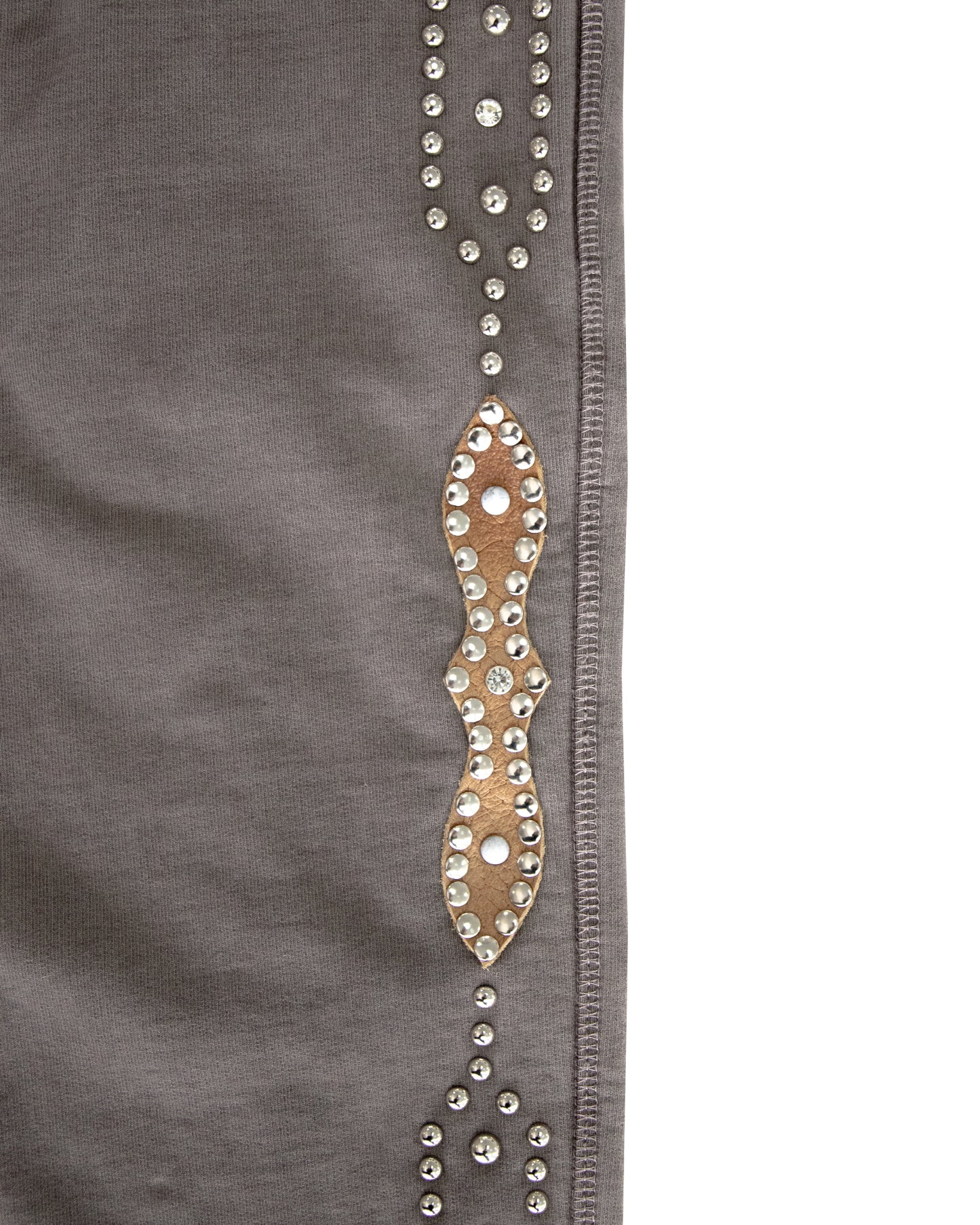Western Stud Jogger Brown