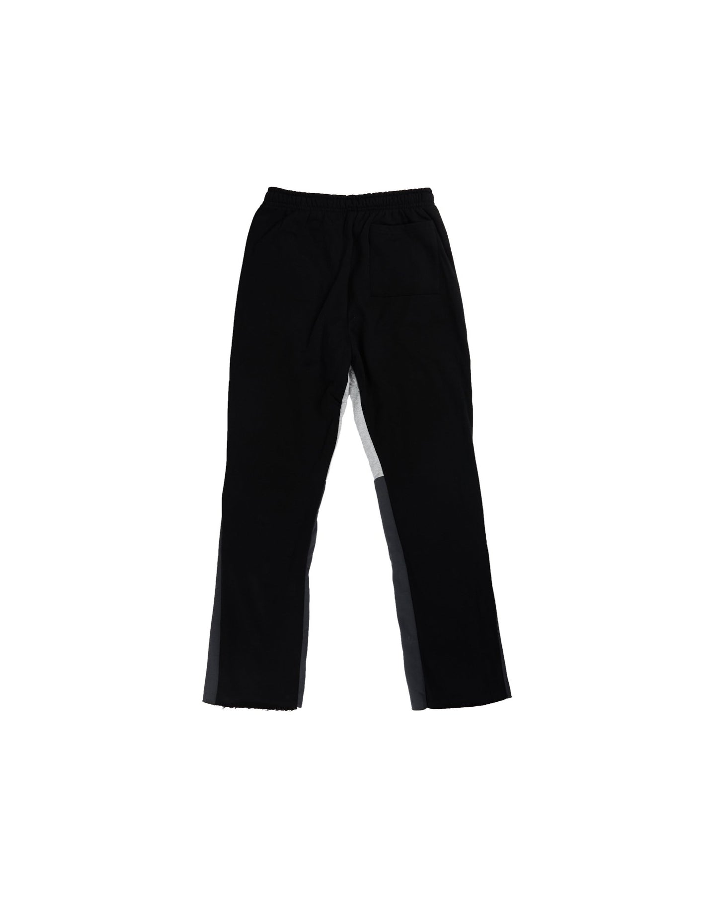 BLACK JEANIUS FLAME FLARE JOGGERS - Jeanius Bar Atelier