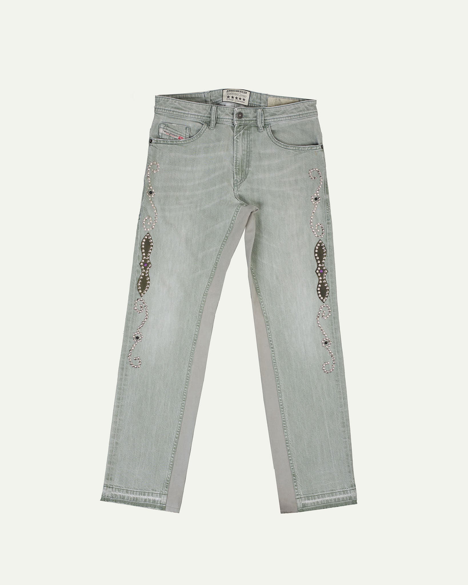 Western Studded Denim One of One 32/32-thumbmail-1