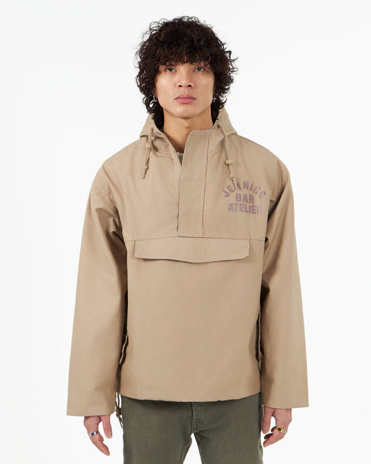 VARSITY ANORAK TAN