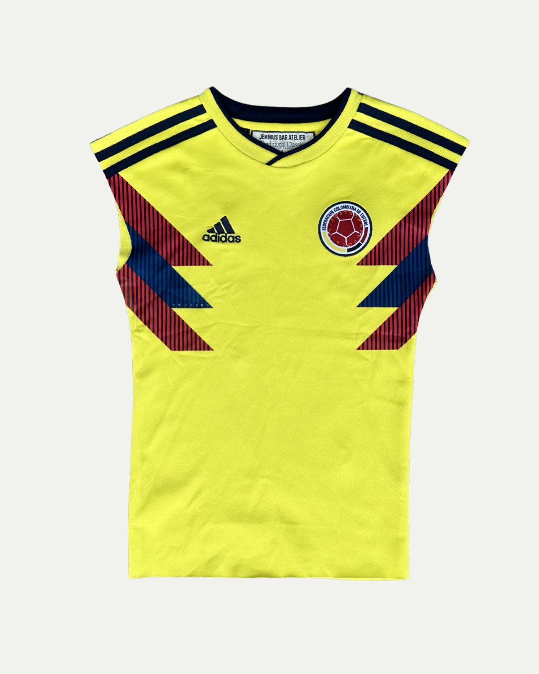 1 OF 1 COLOMBIA RHINESTONE JERSEY YELLOW-thumbmail-1