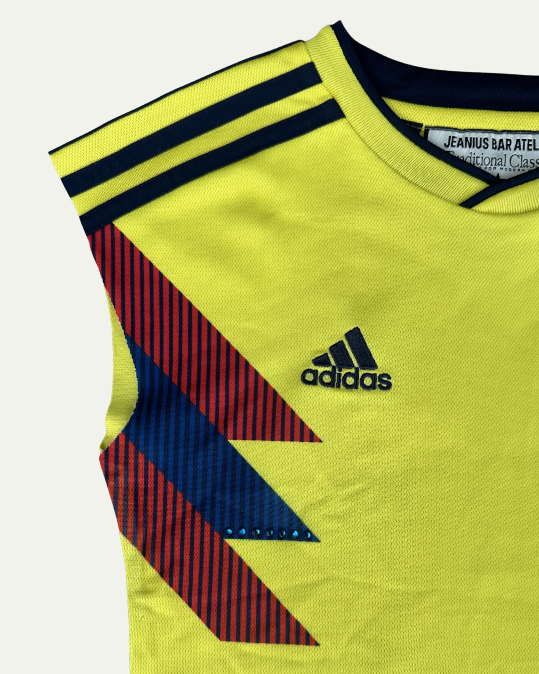 1 OF 1 COLOMBIA RHINESTONE JERSEY YELLOW-thumbmail-4