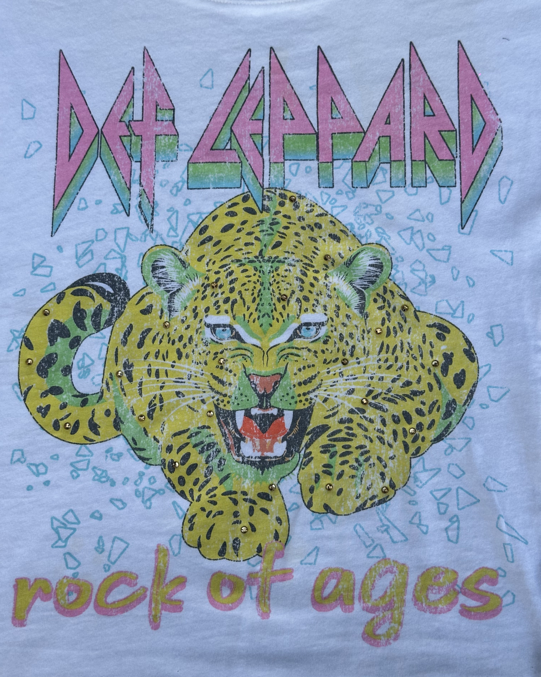 1 OF 1 DEF LEPPARD RHINESTONE TEE-thumbmail-2