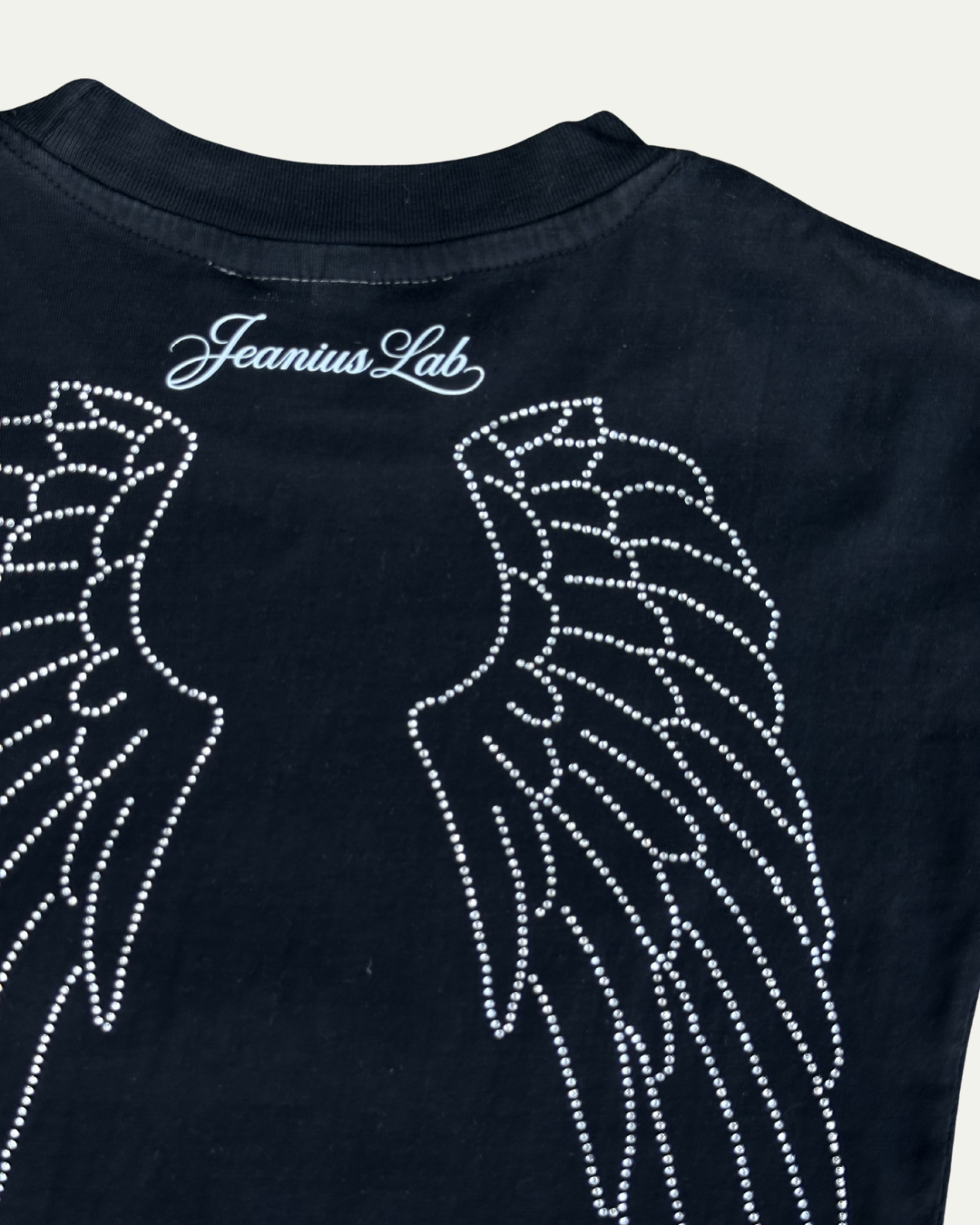 1 OF 1 ANGEL WINGS RHINESTONE TEE-thumbmail-3