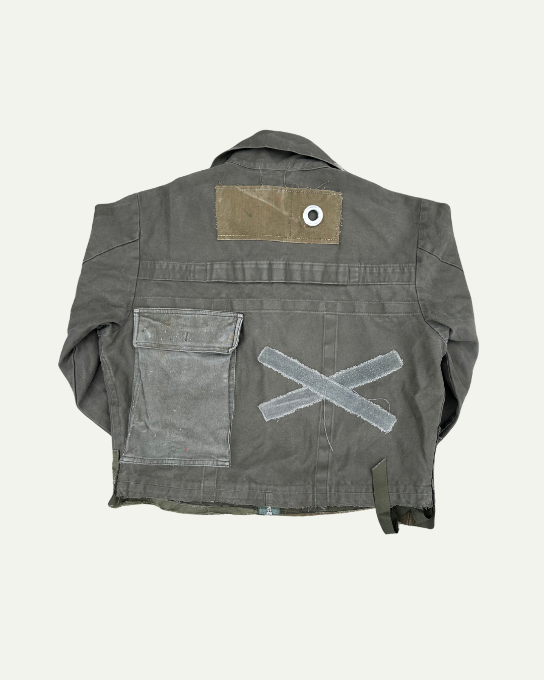 MILITIA PATCHWORK CROPPED JACKET - 004-thumbmail-3