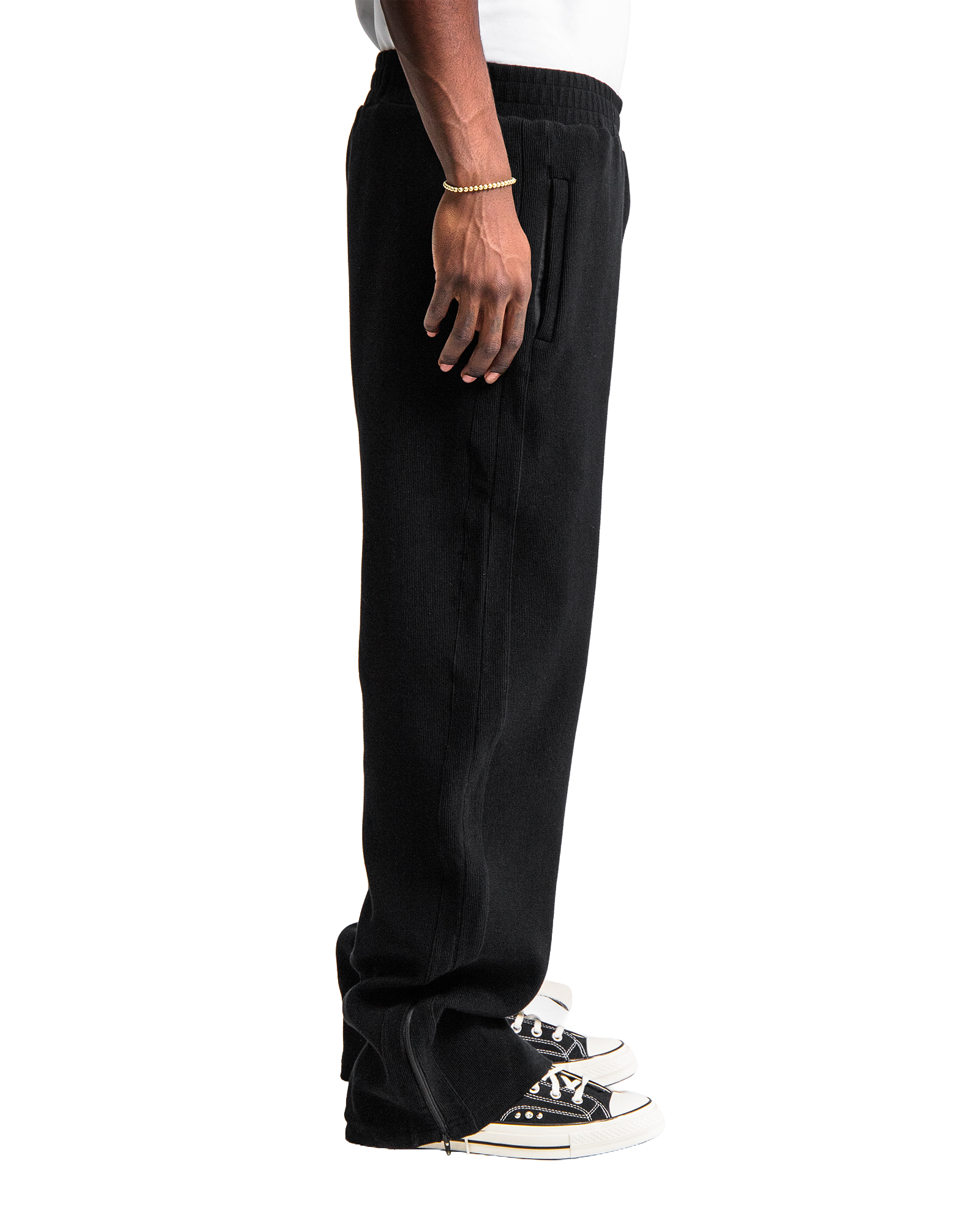 Ottoman Track Trouser - Jet Black-thumbmail-3