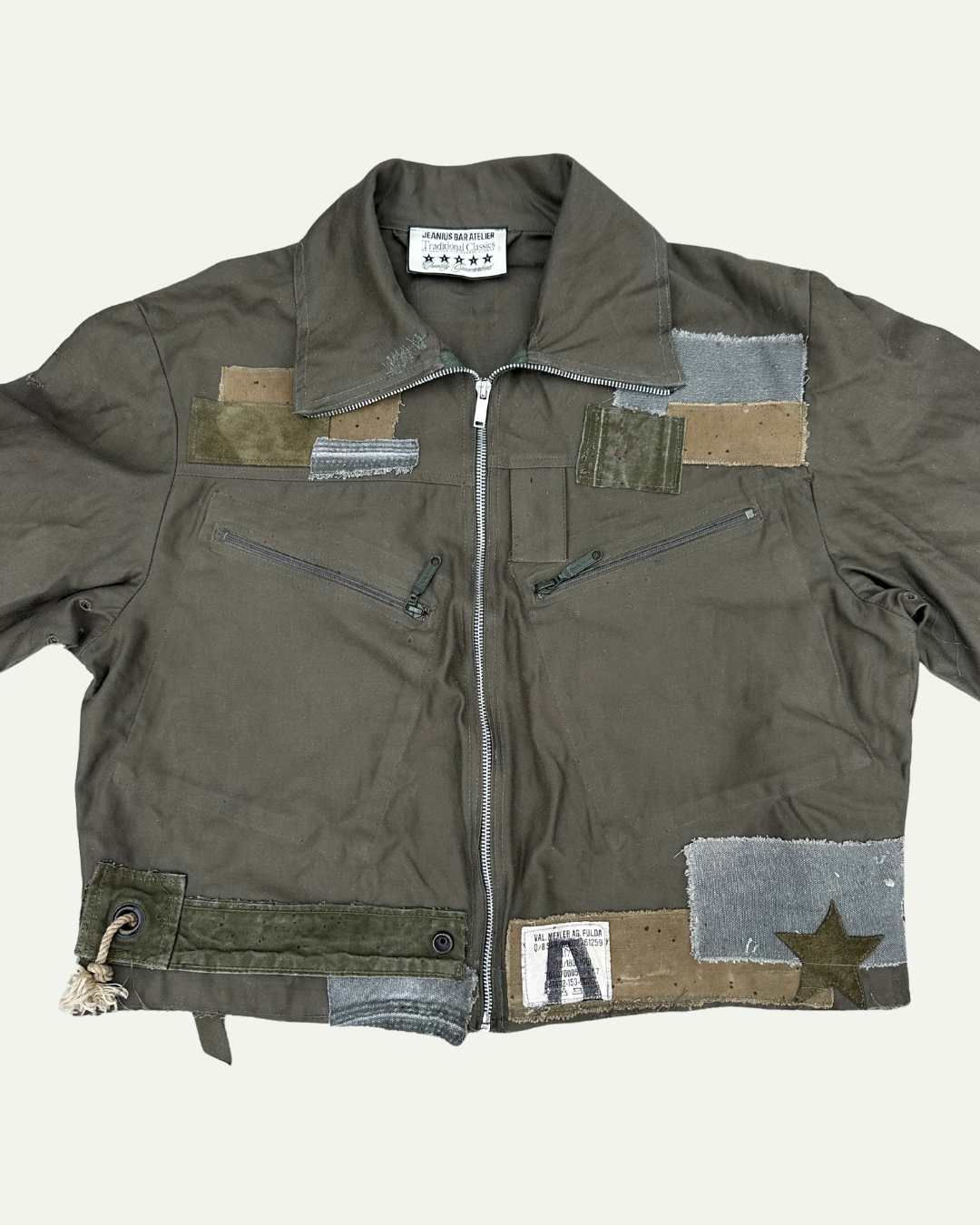 MILITIA PATCHWORK CROPPED JACKET - 003-thumbmail-2