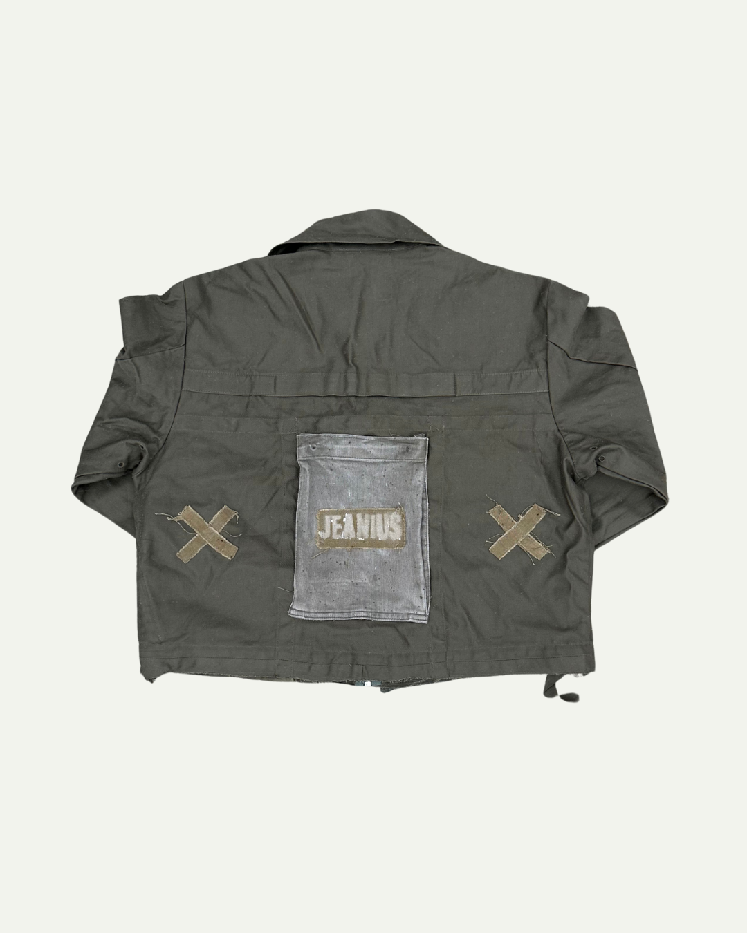 MILITIA PATCHWORK CROPPED JACKET - 003-thumbmail-3