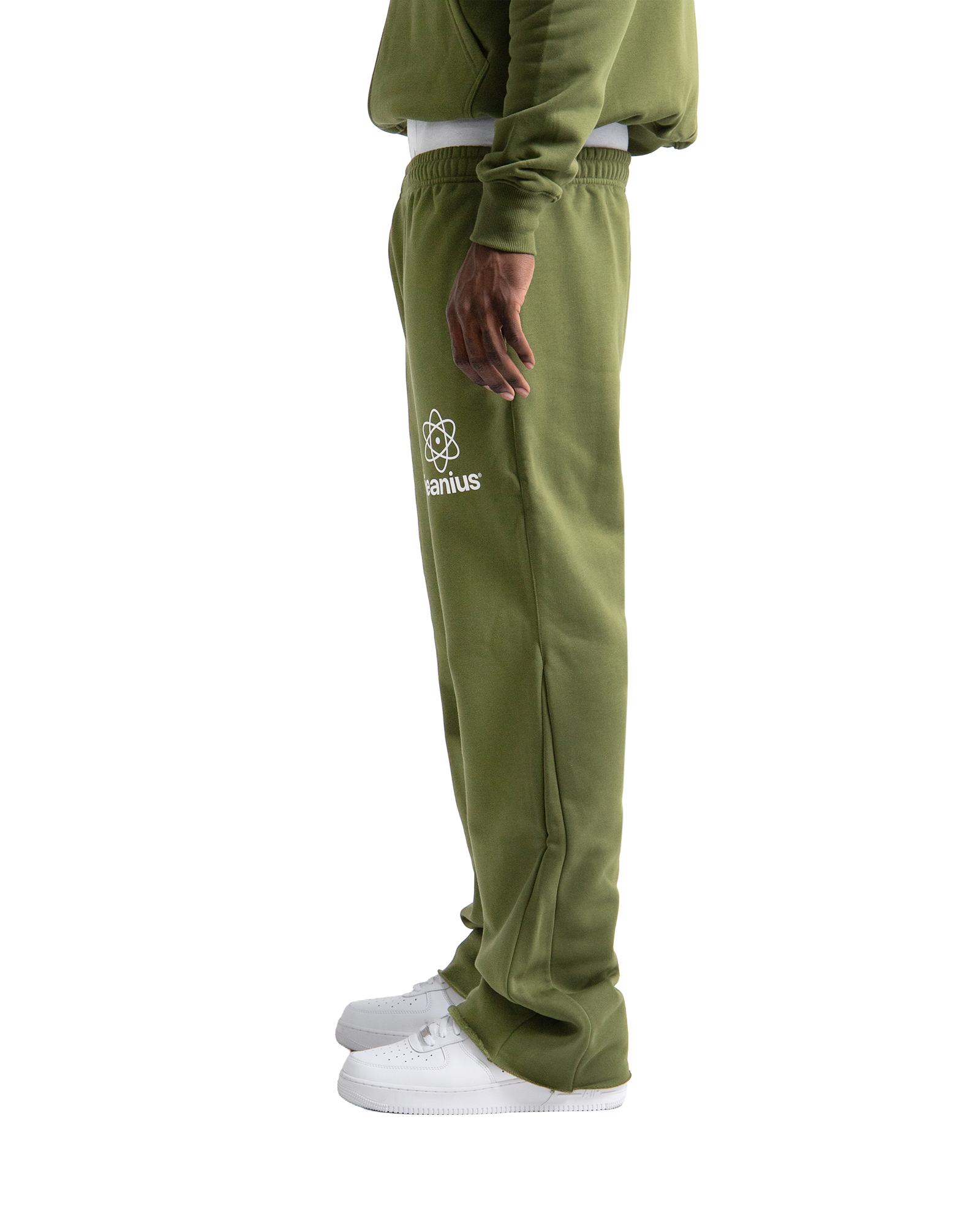 TEAM JEANIUS FLARE JOGGER KHAKI-thumbmail-3