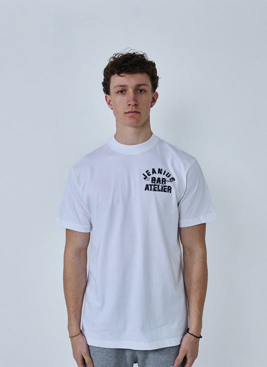 JEANIUS X MEET UP PARIS T SHIRT WHITE