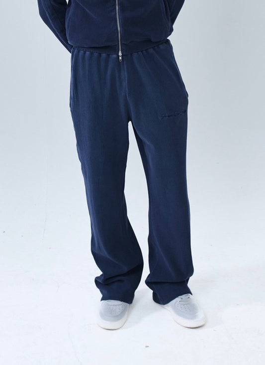 Ottoman Track Trouser - Wavy Navy