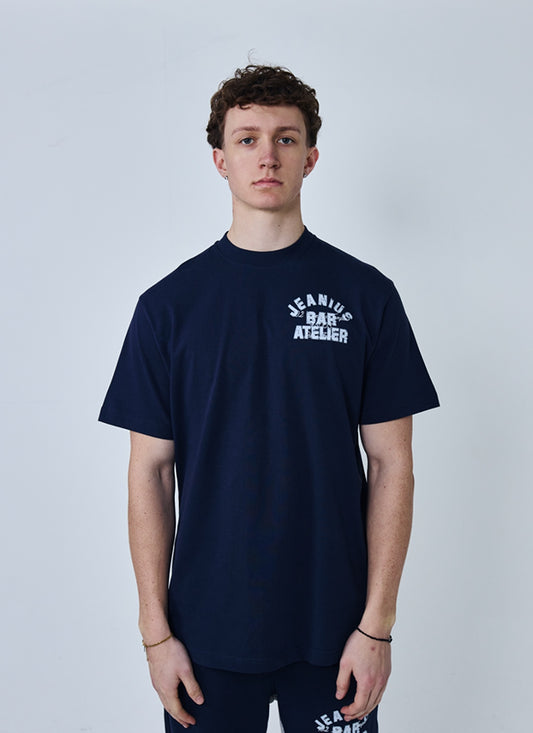JEANIUS X MEET UP PARIS T SHIRT NAVY