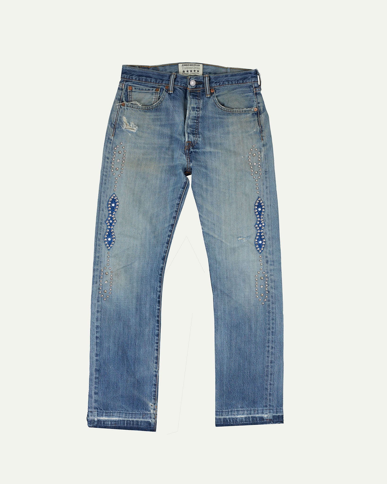 Western Studded Denim One of One 31/31.5-thumbmail-1