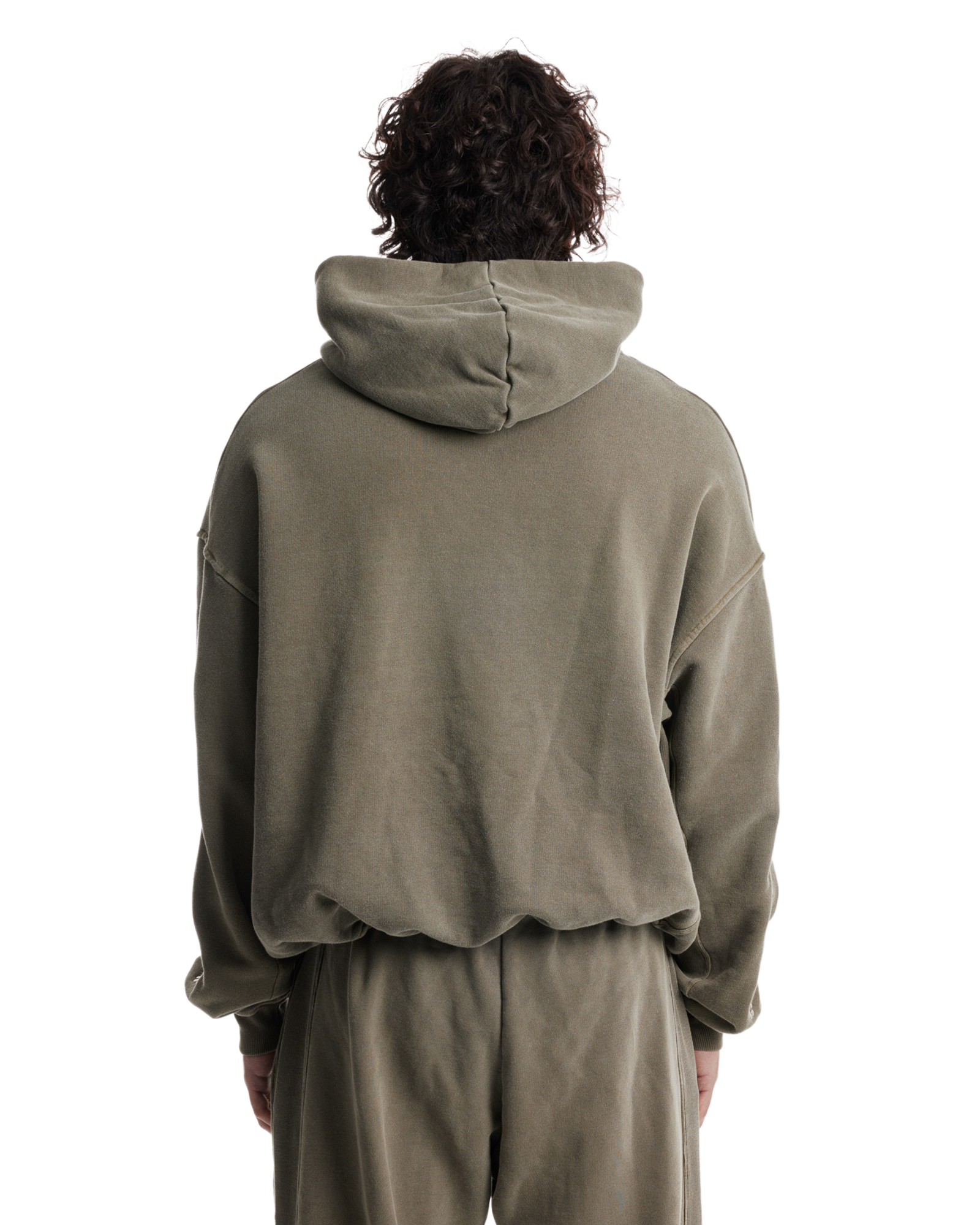 Western Stud Hoodie Khaki-thumbmail-3