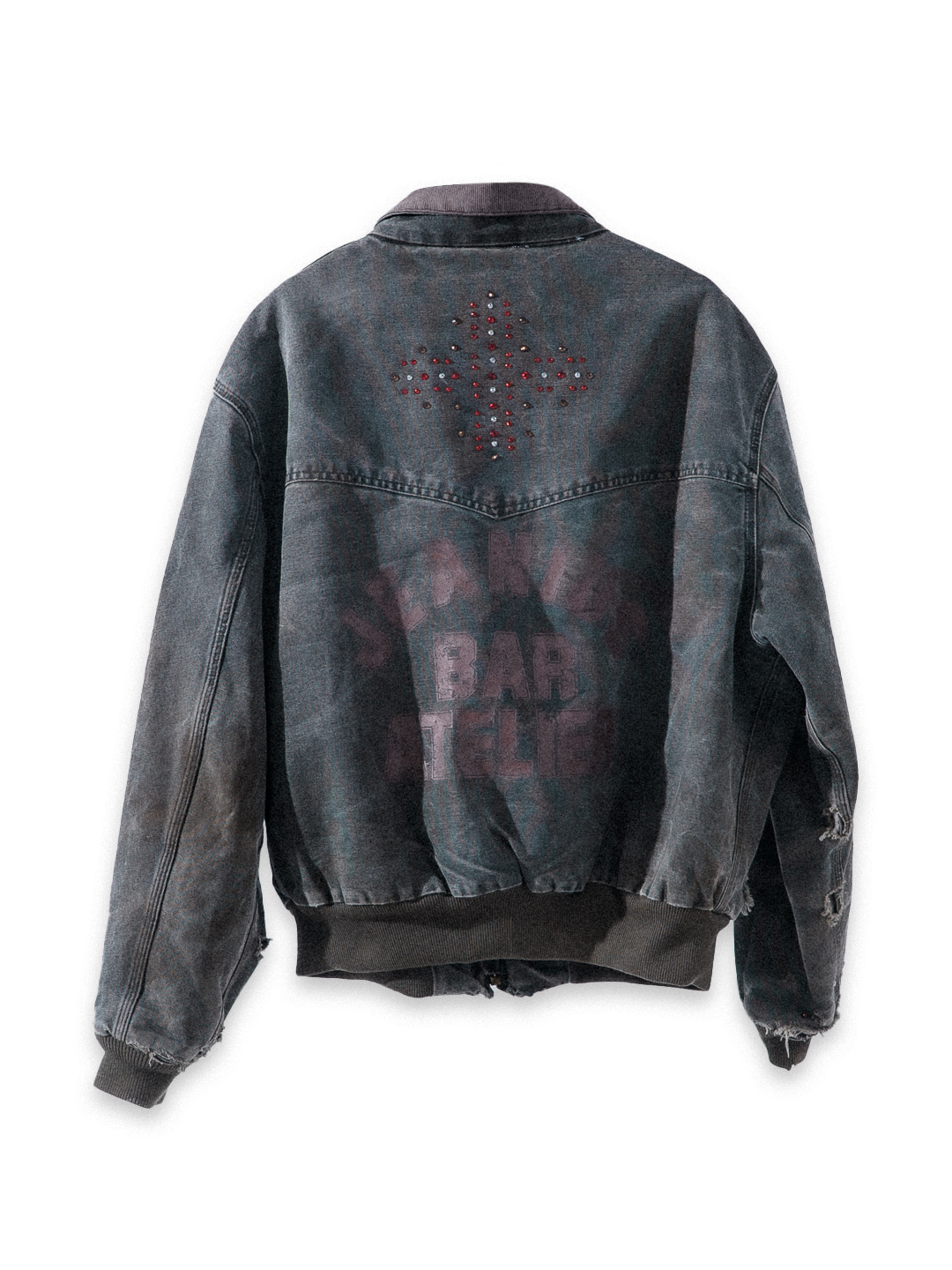 1of1 Khaki Rhinestone Work Jacket