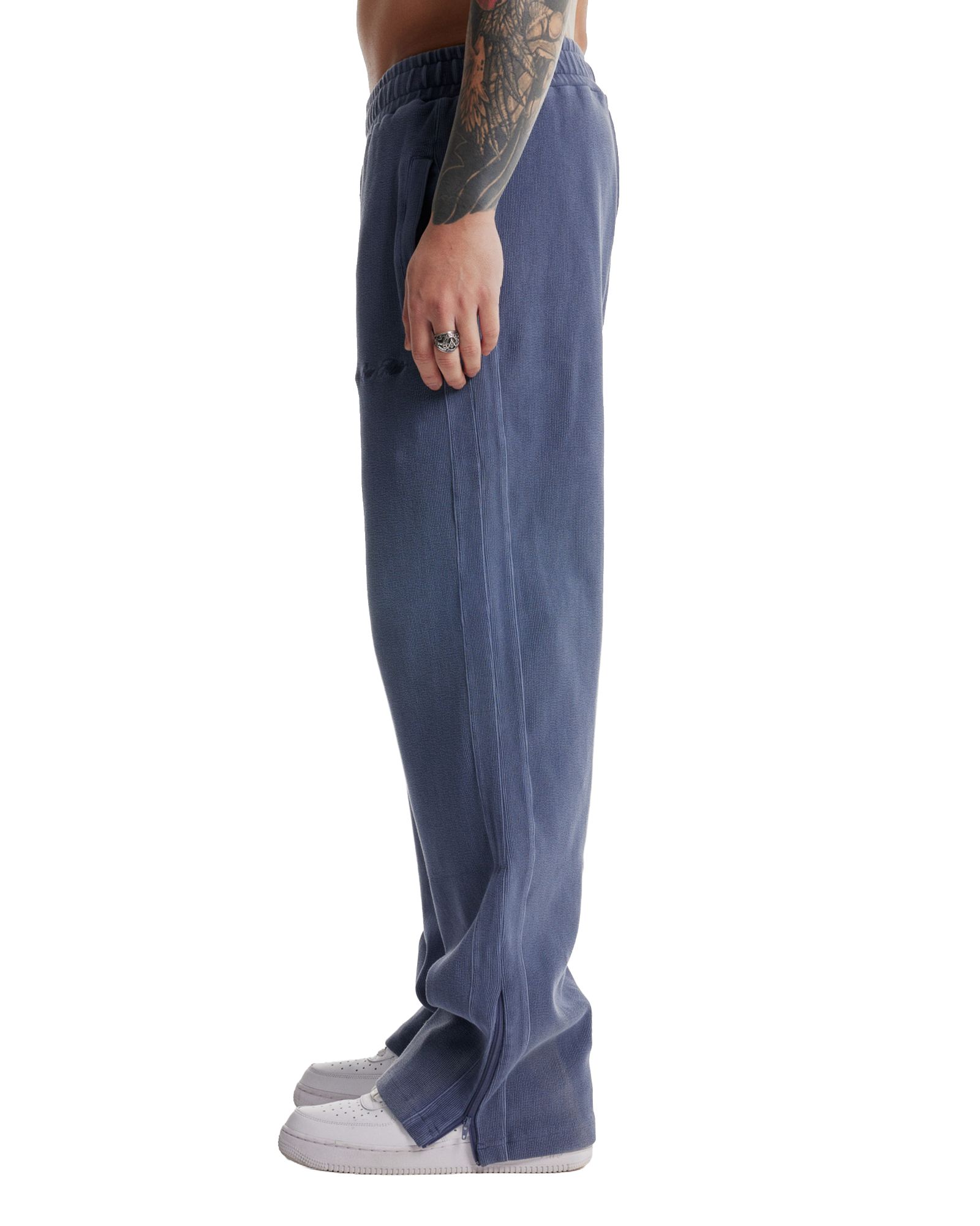 Ottoman Track Trouser - Wavy Navy