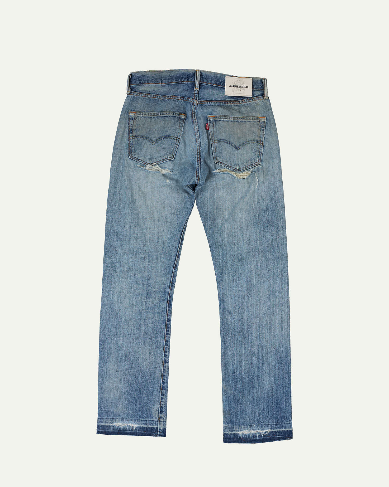 Western Studded Denim One of One 31/31.5-thumbmail-2