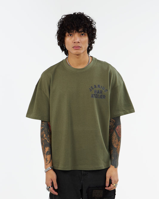 VARSITY T SHIRT KHAKI