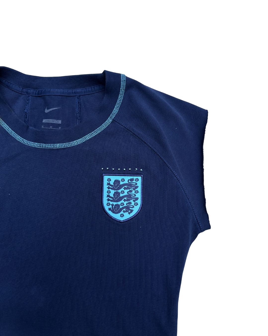 1 OF 1 ENGLAND RHINESTONE TEE NAVY-thumbmail-3