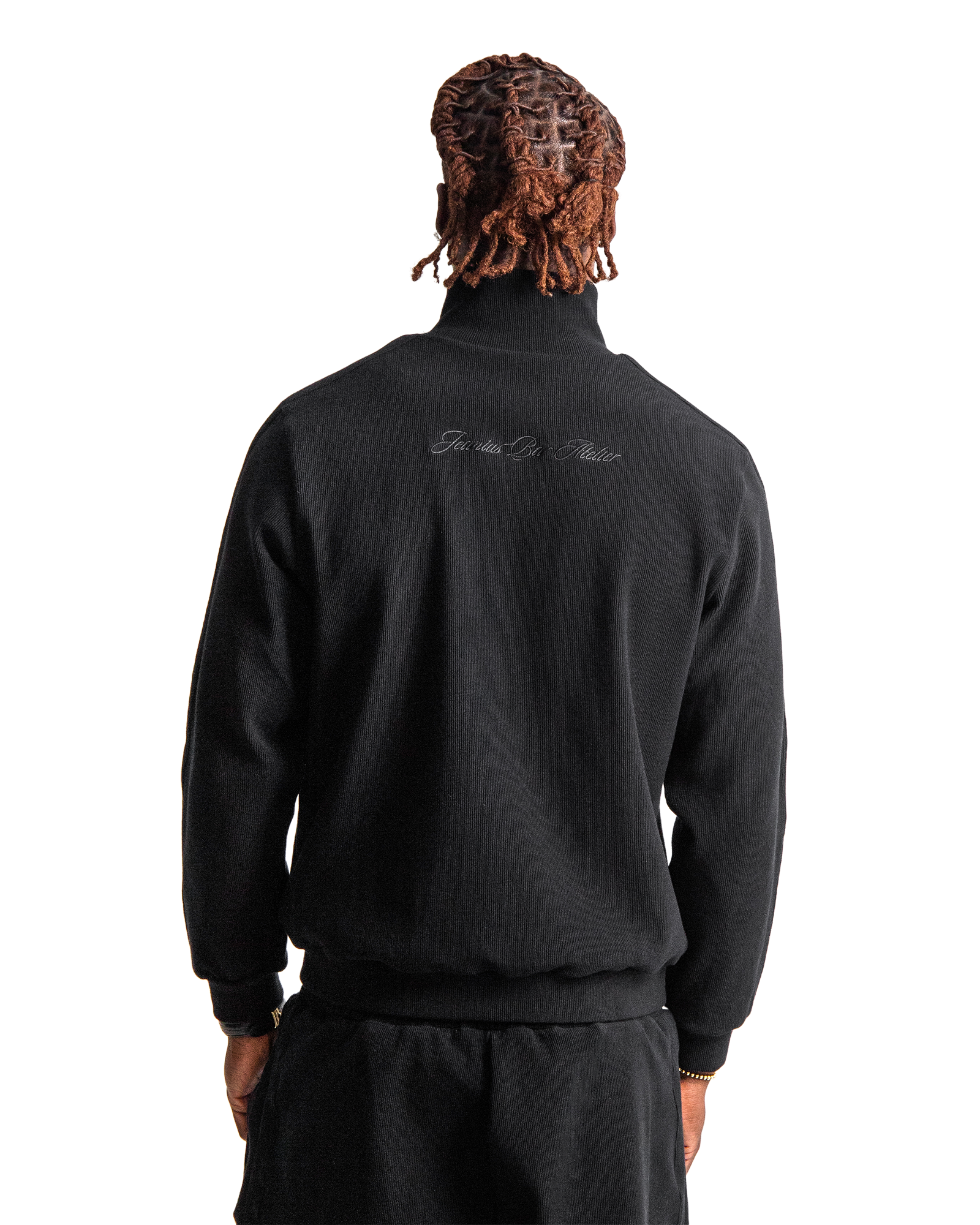 Ottoman Track Jacket - Jet Black-thumbmail-5