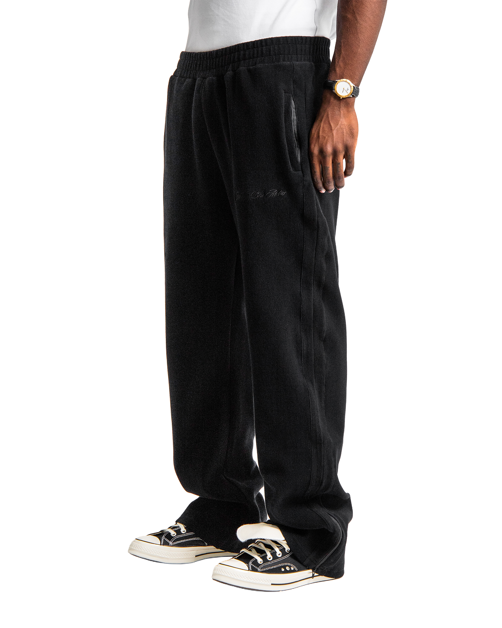 Ottoman Track Trouser - Jet Black
