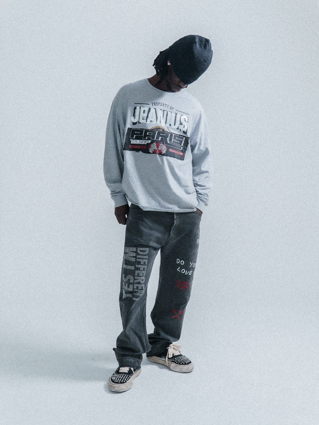 1of1 Patchwork T Shirt Property of Jeanius