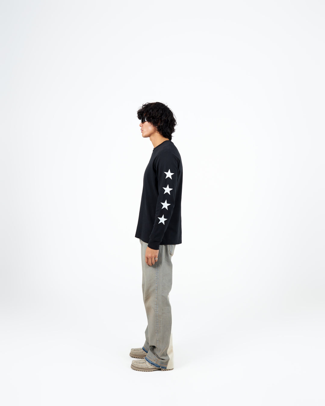 Star Crest Longsleeve Black