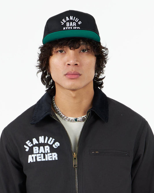 VARSITY BASEBALL CAP BLACK