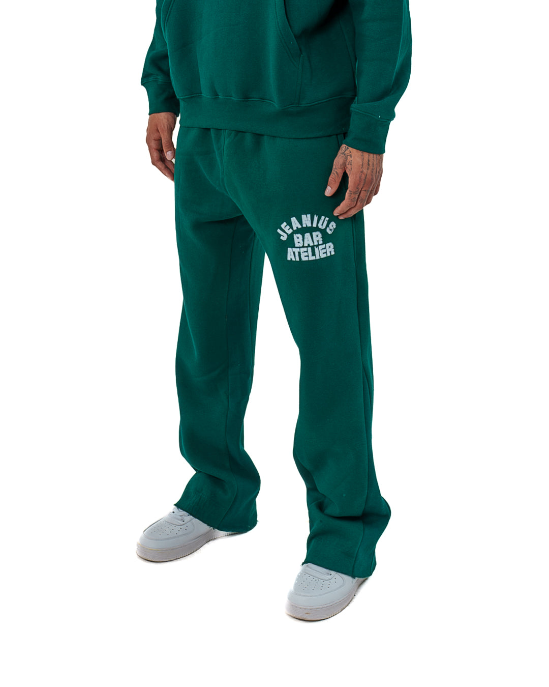 Varsity Jogger - Forest Green