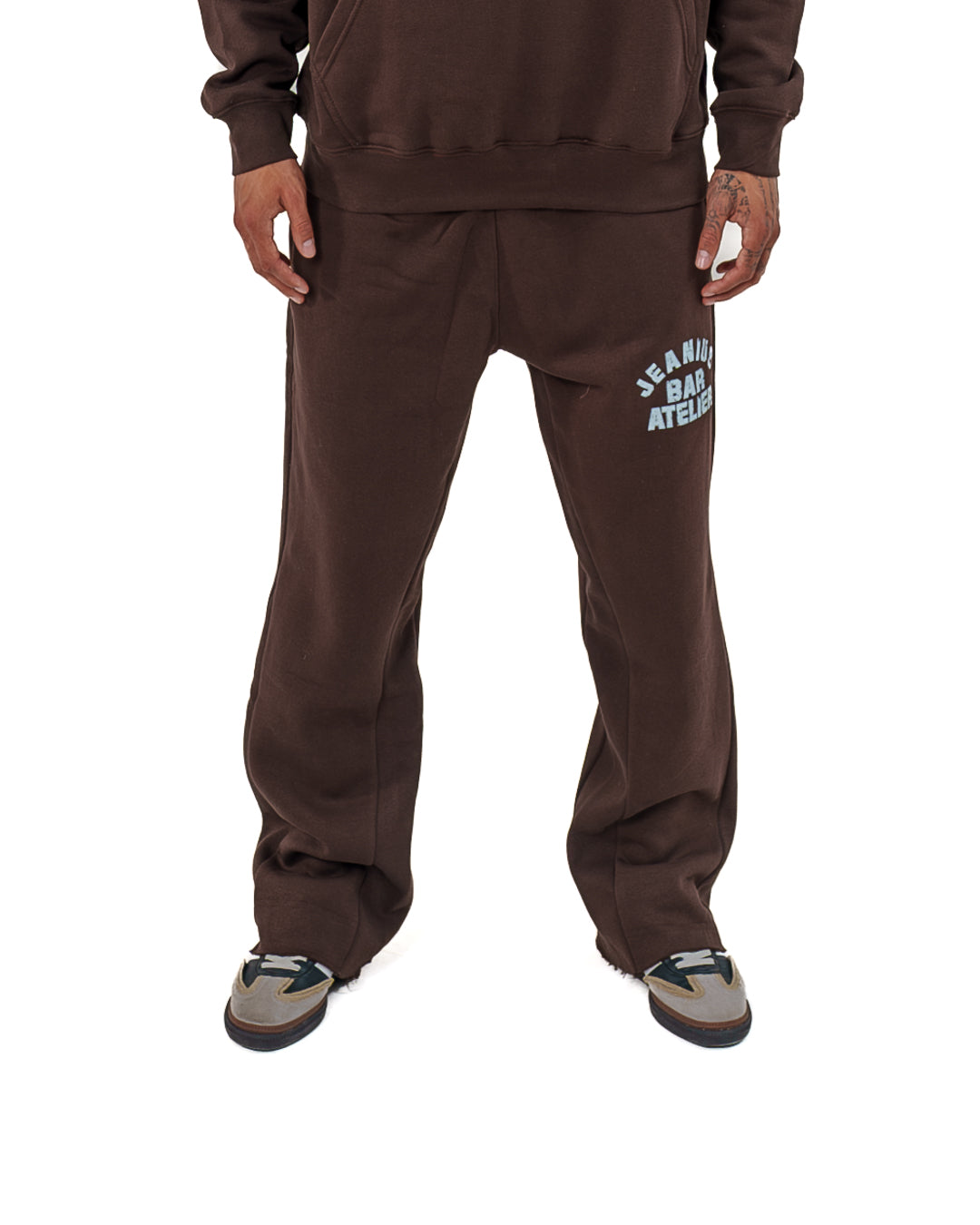 Varsity Jogger - Chocolate Brown