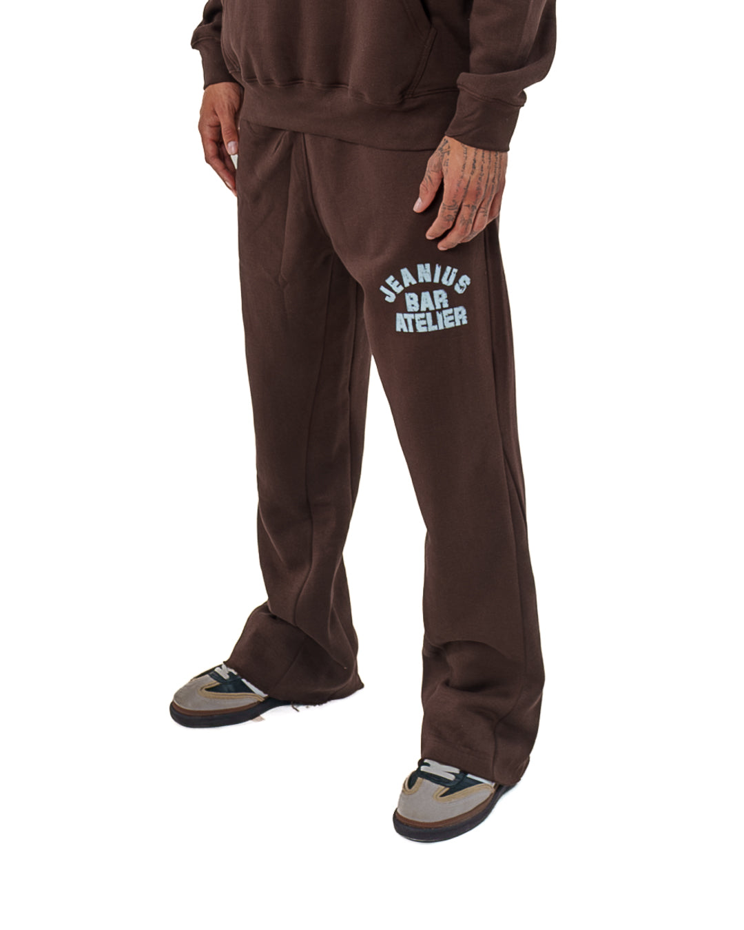 Varsity Jogger - Chocolate Brown