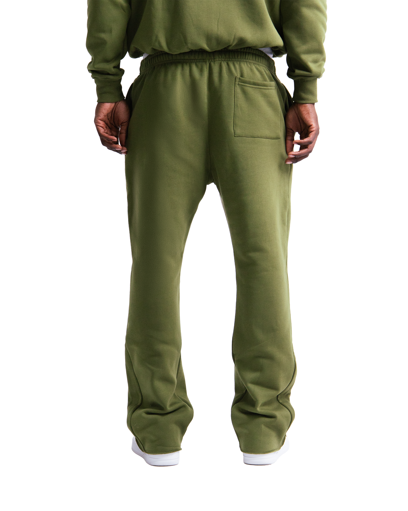 TEAM JEANIUS FLARE JOGGER KHAKI-thumbmail-4