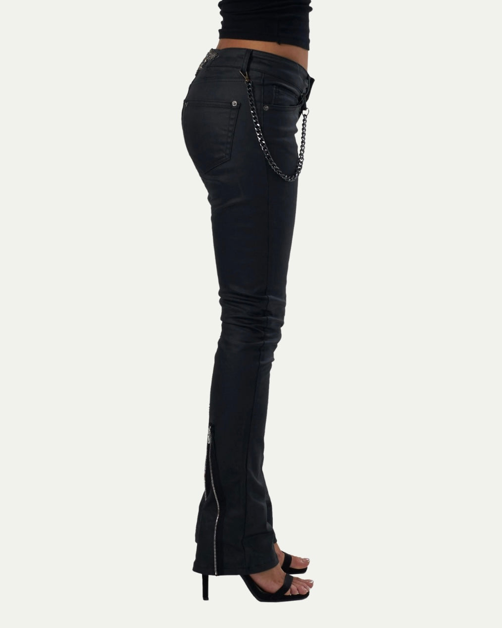 WAXED BIKER PANT-thumbmail-2