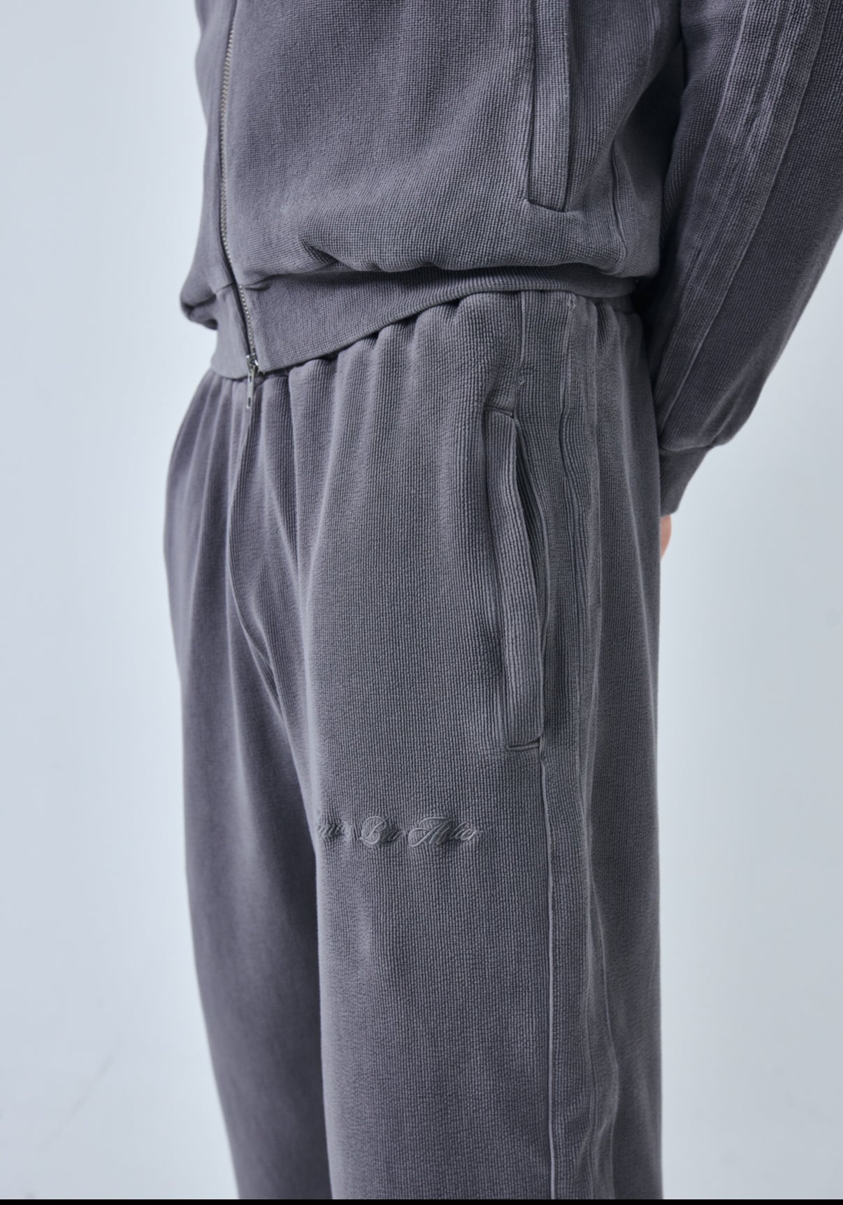 Ottoman Track Trouser - Concrete Grey