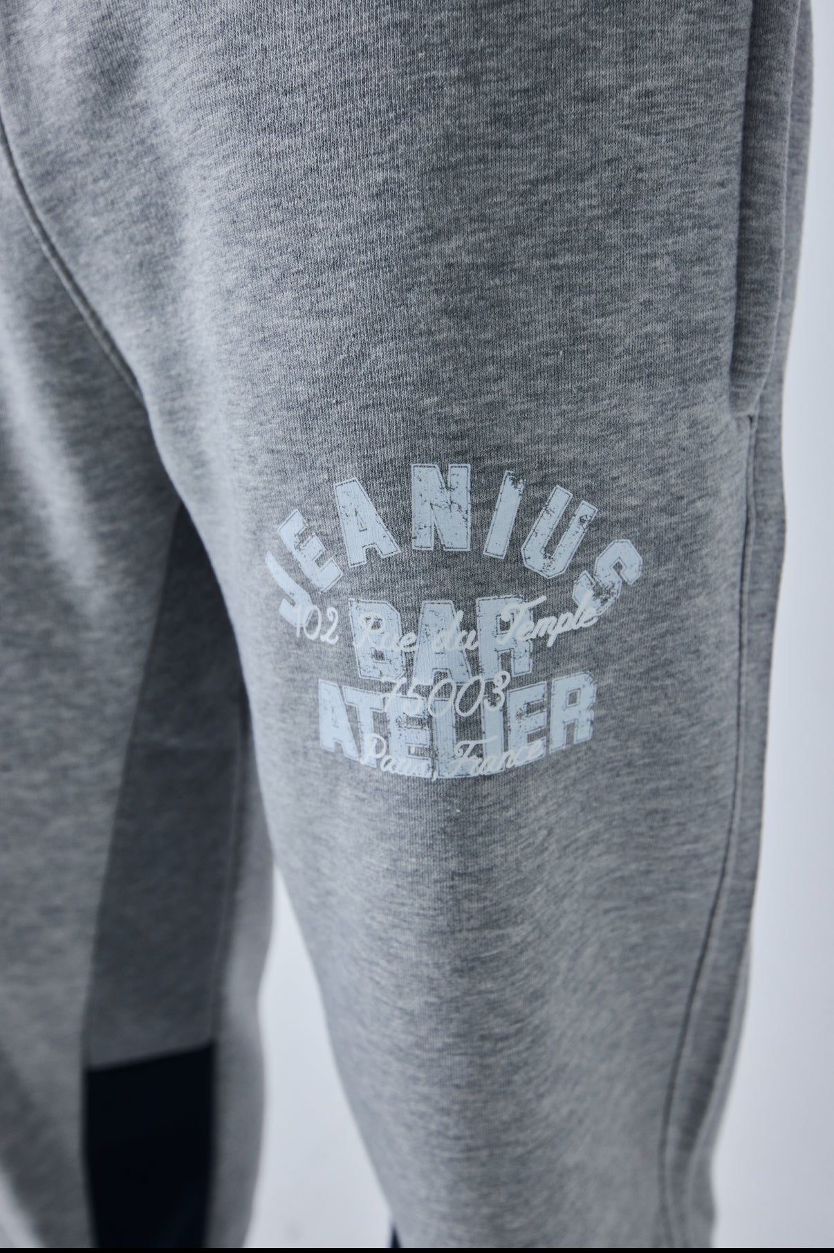 JEANIUS X MEET UP PARIS FLARE JOGGER GREY
